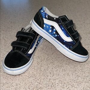 VANS Old Skool Blue Star Sneakers size 8.5